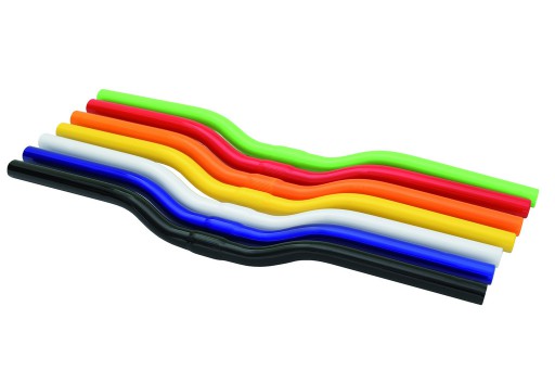 Kormány CUSTOM STYLE Riser NARANCSSÁRGA 25 4x580mm 25mm emelés 4774158AK_AKO